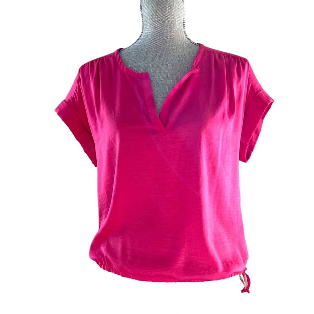 BCBGMaxAzria Fuchsia Blouse